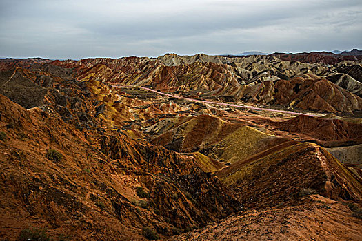 七彩丹霞风景区