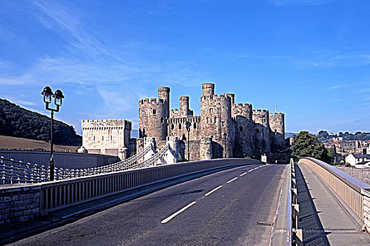 中世纪,城堡,威尔士