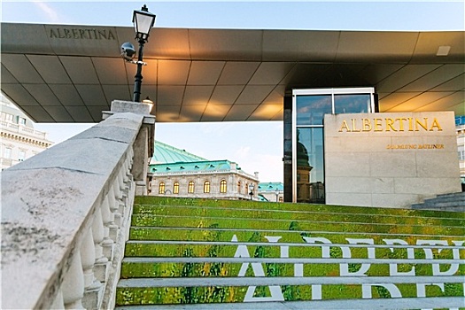 台阶,博物馆,维也纳