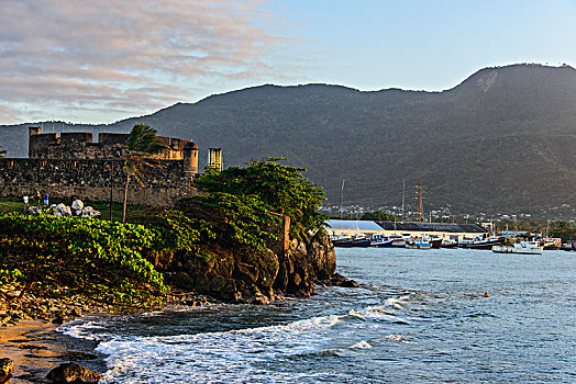 要塞,圣费利佩,普拉塔港,多米尼加共和国