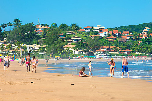 海滩,里约热内卢州,巴西,南美