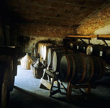 甜,意大利,葡萄酒,地窖,托斯卡纳