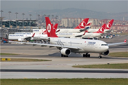 土耳其,航线,空中客车,伊斯坦布尔