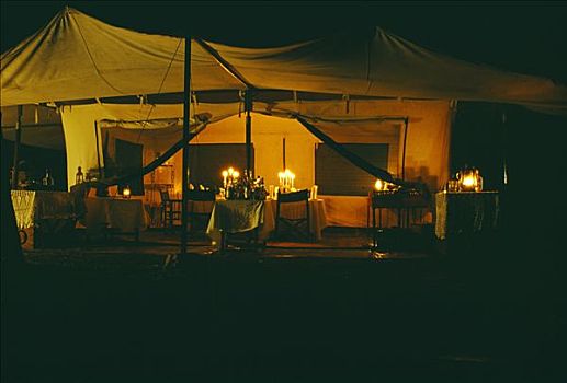 桌子,餐饭,就餐,帐蓬,20世纪20年代,露营
