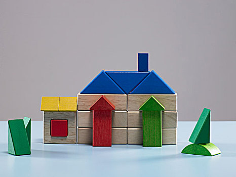 玩具,砖制建筑