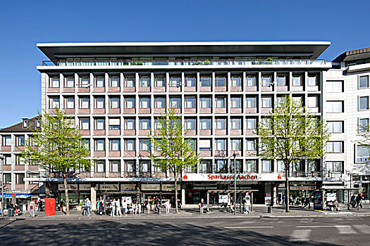 商业建筑,建筑,北莱茵-威斯特伐利亚,德国,欧洲