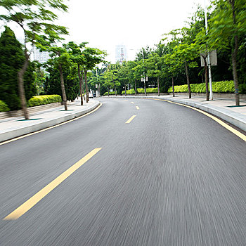 道路,动感