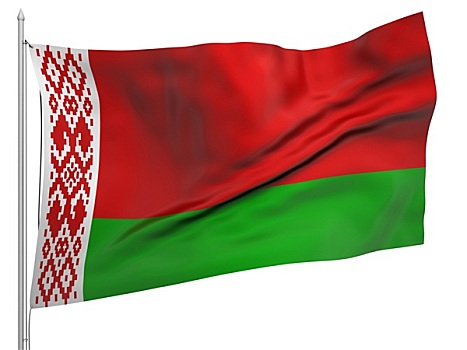 飞,旗帜,白俄罗斯,国家