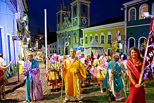 圣诞节,队列,狂欢,贝罗乌迪诺,萨尔瓦多,巴伊亚,巴西