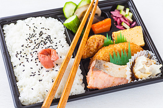 传统,便当,日本料理,外卖,食物