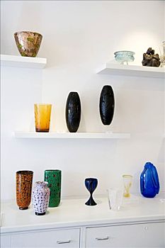花瓶,商业街廊,里贾纳,玻璃,艺术,慕拉诺,威尼斯泻湖,意大利,欧洲