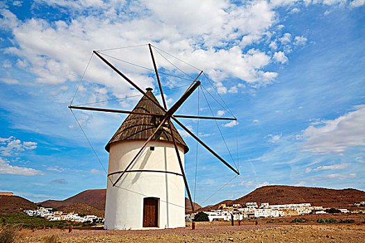 艾美利亚,风车,传统,西班牙