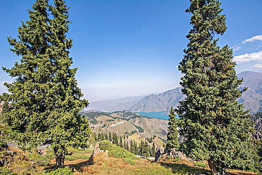 新疆阜康天山天池