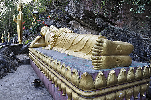雕塑,琅勃拉邦,老挝