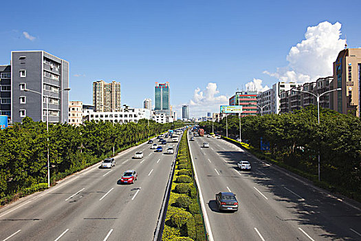 深圳市宝安区广深公路景观