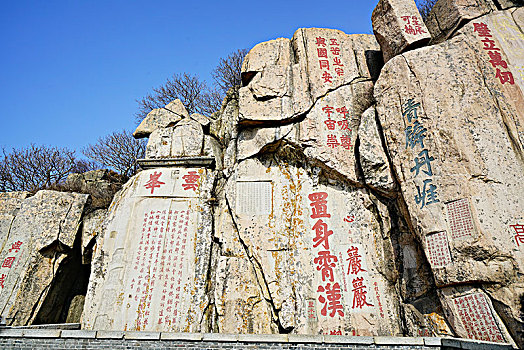 泰山,山峰