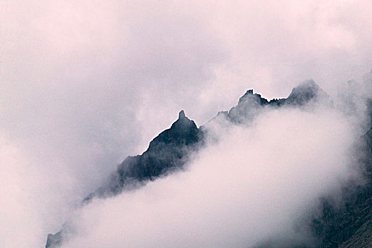 风景,雾气,巴塔哥尼亚,智利
