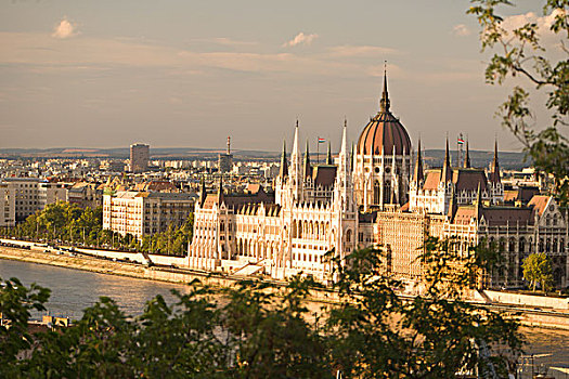 城堡,山,中心,布达佩斯,首都,匈牙利,欧洲