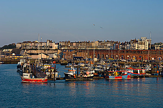 渔船,皇家,港口,码头,肯特郡,英格兰