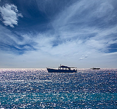 地中海,船,巴利阿里群岛,西班牙