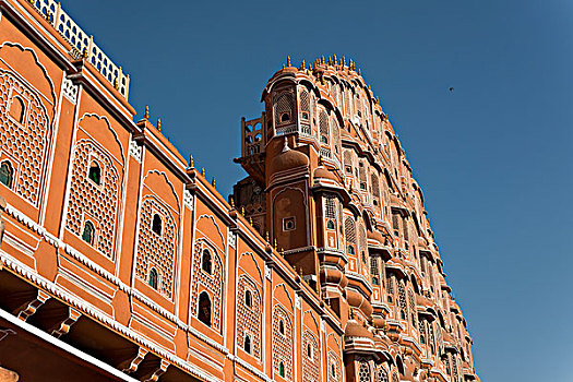 风之宫,宫殿,斋浦尔,拉贾斯坦邦,印度,亚洲