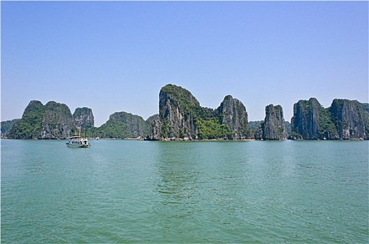 风景,下龙湾,越南