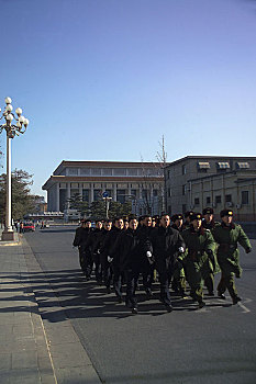 北京武警与警察