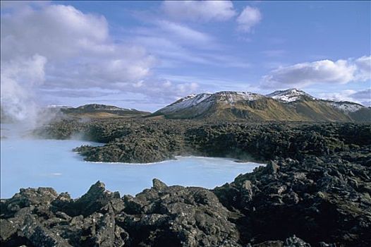 冰岛,蓝色泻湖