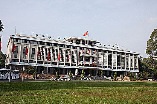 越南,胡志明市,宫殿