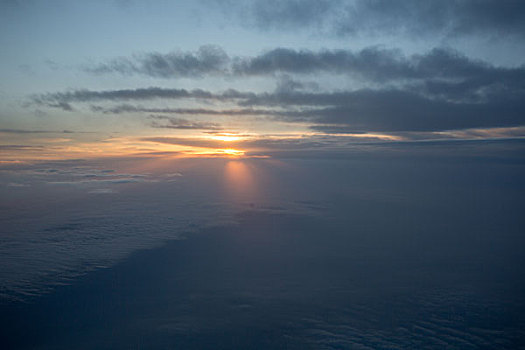 高空飞行,空中美景