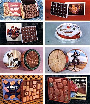 饼干,蛋糕,20世纪50年代