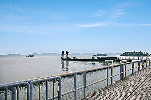无锡太湖鼋头渚太湖仙岛码头