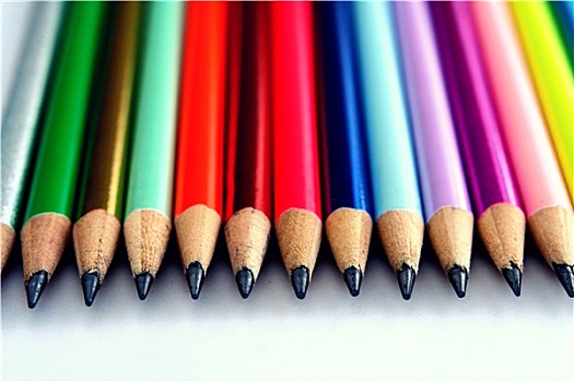 尖锐,彩色,铅笔