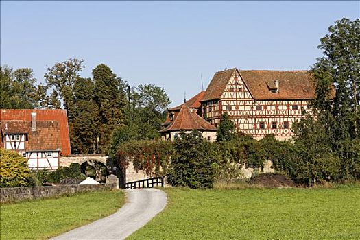 城堡,弗兰克尼亚,巴伐利亚,德国