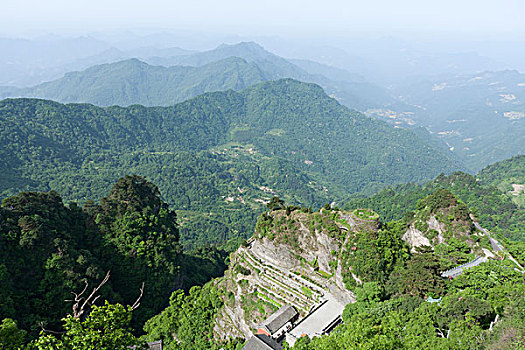 武当山天柱峰金顶景区