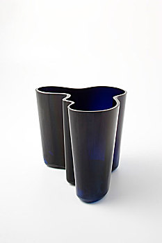 蓝色,花瓶,设计师,阿尔瓦-阿尔托