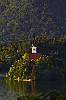 布莱德湖,朝圣教堂,流血,斯洛文尼亚