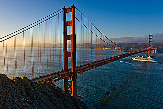 游船,旧金山湾,旧金山,加利福尼亚,美国