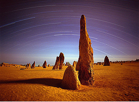 星迹,顶峰,南邦国家公园,澳大利亚