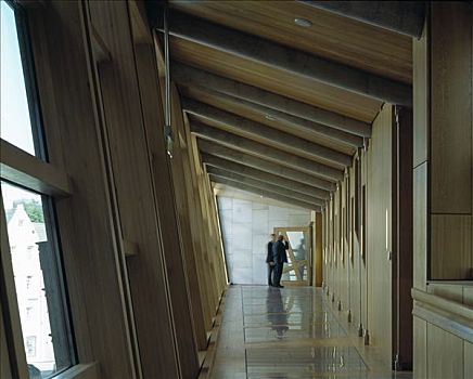 苏格兰议会,走廊,门