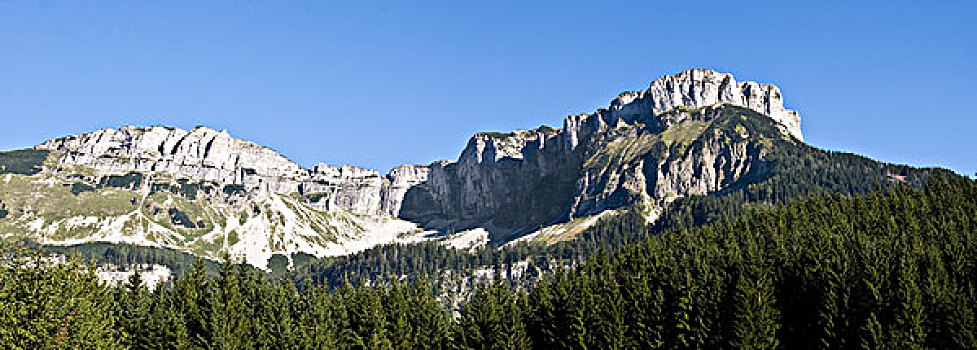山,失败者,萨尔茨卡莫古特,奥地利,欧洲