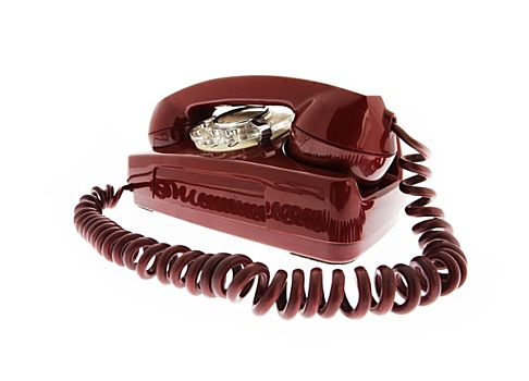 旧式,红色,电话