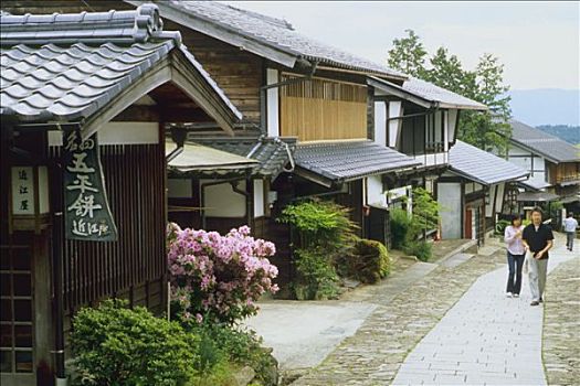 日本,中心,本州,街景