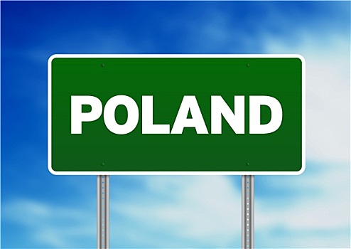 波兰,公路,标识