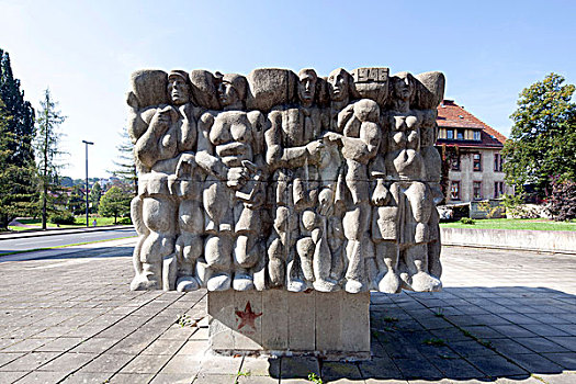 纪念建筑,聚会,埃森纳赫,图林根州,德国,欧洲