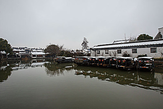 西塘雪景