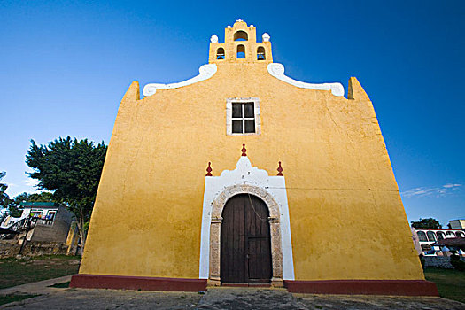 墨西哥,尤卡坦半岛,瓦亚多利德,西班牙殖民地,教堂