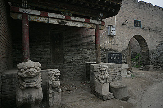 中国山西,杏花村,汾酒酒厂,旧址