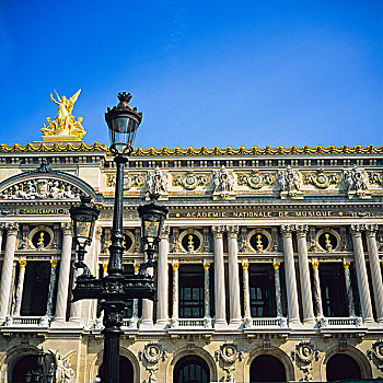 加尼叶歌剧院,剧院,巴黎,法国