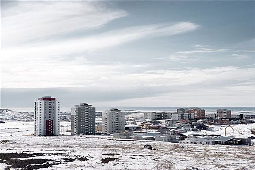 城镇,冰岛